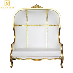 luxury furniture birdcage wedding banquet hotel party throne chair for bride and groom