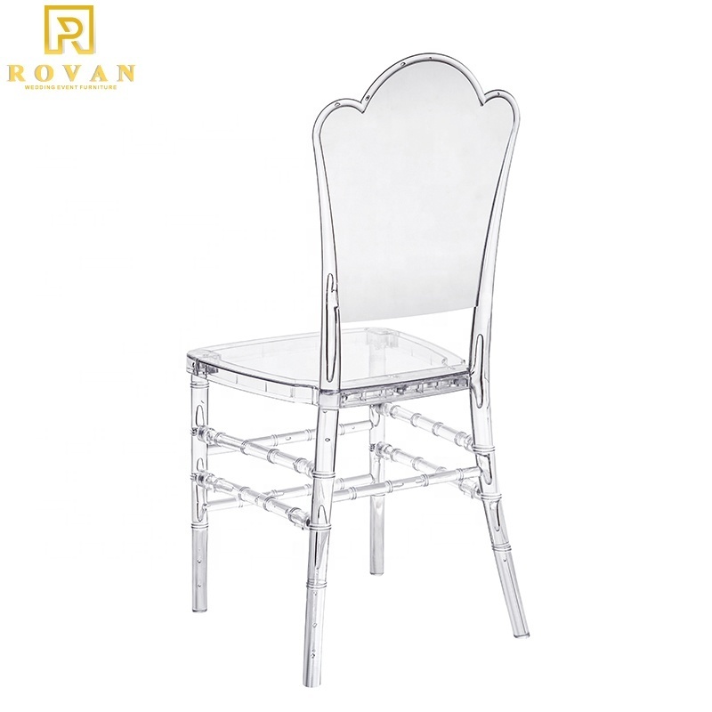 Hanging Stacking Ghost Sillas Cheaper Plastic Para Eventos Crystal Dining Wedding Clear Acrylic Event Modern Hotel Chair 50pcs