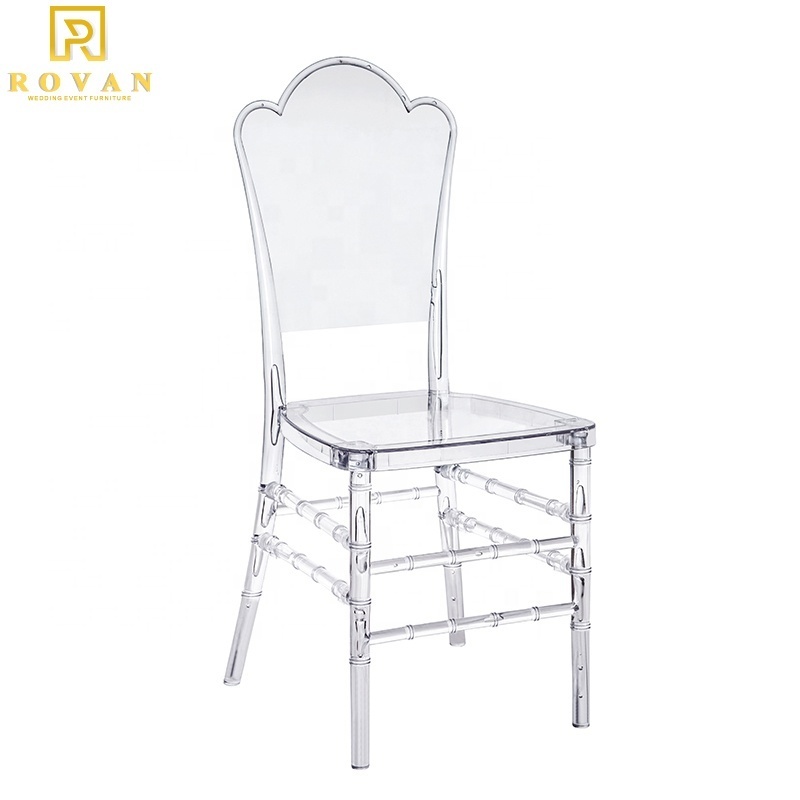 Hanging Stacking Ghost Sillas Cheaper Plastic Para Eventos Crystal Dining Wedding Clear Acrylic Event Modern Hotel Chair 50pcs