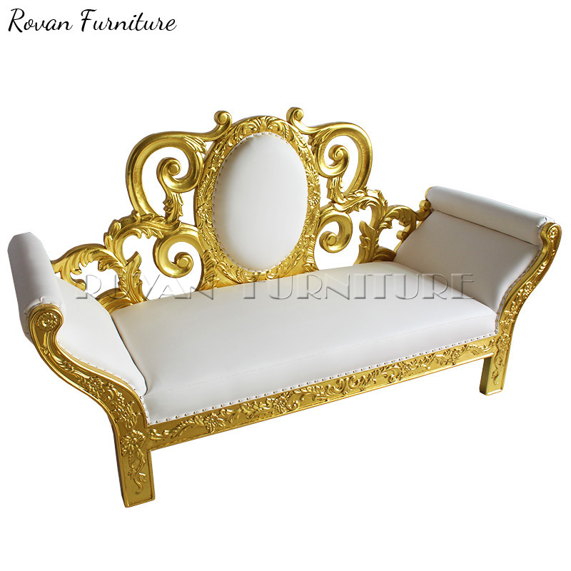 Luxury new style king throne chair double seatGreat Foshan Factory Wedding High Back Cheap Royal King/Queen Throne Sofa Chair