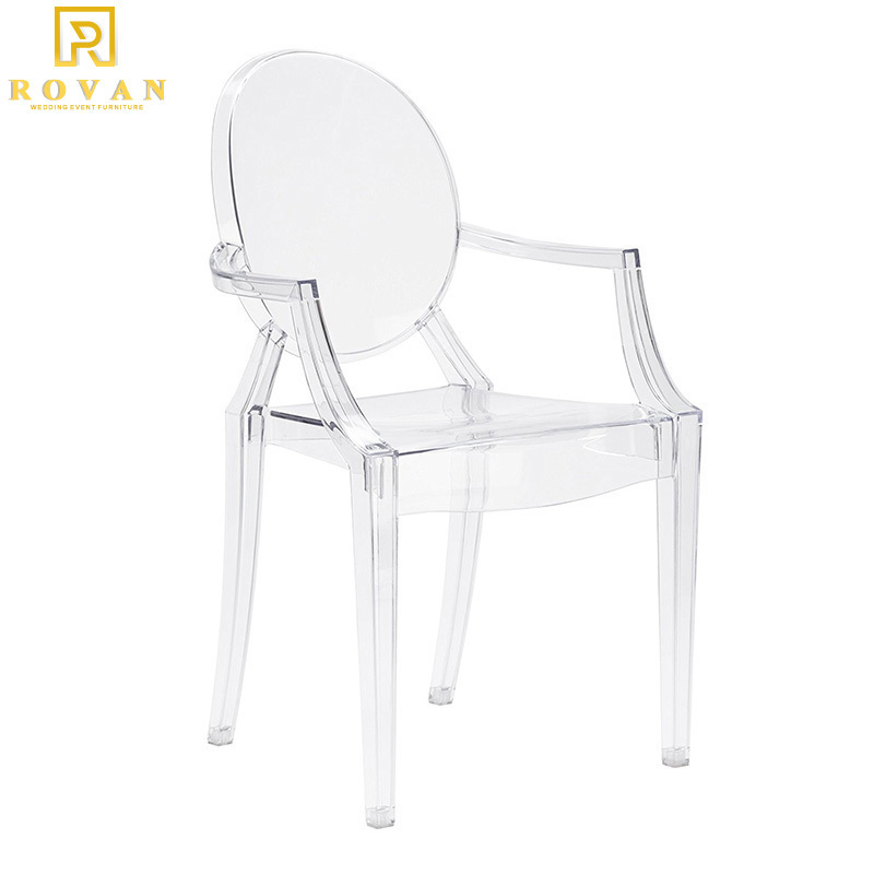 Wholesale party chairs for kids Ghost resin chair  plastic chairs for party used