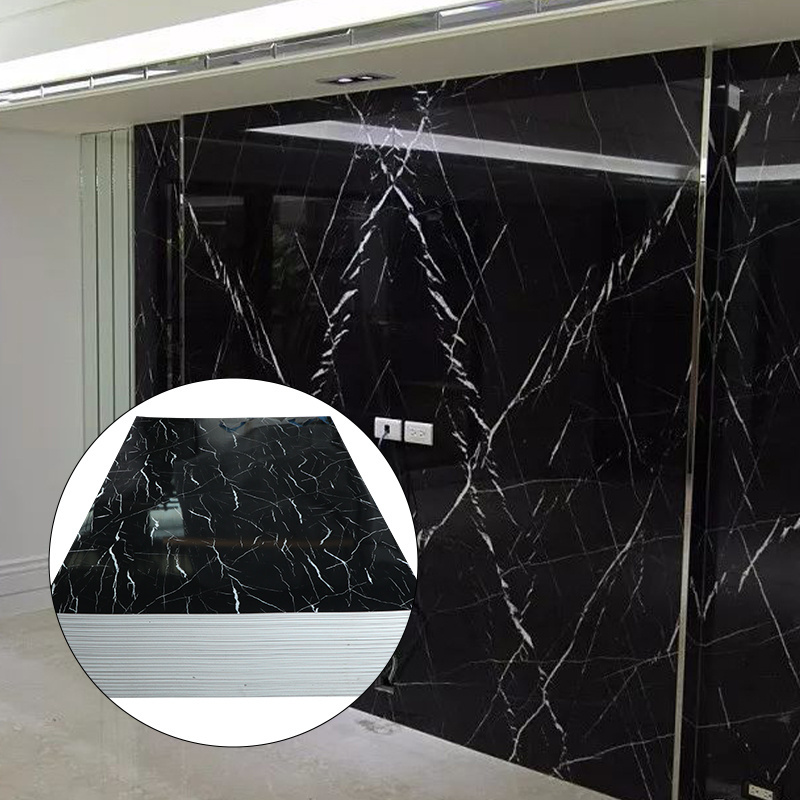 Wholesale Price Pvc Faux Marble Wall Panels High Glossy Uv Marble Sheet Pvc Board