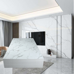 Wholesale Price Pvc Faux Marble Wall Panels High Glossy Uv Marble Sheet Pvc Board