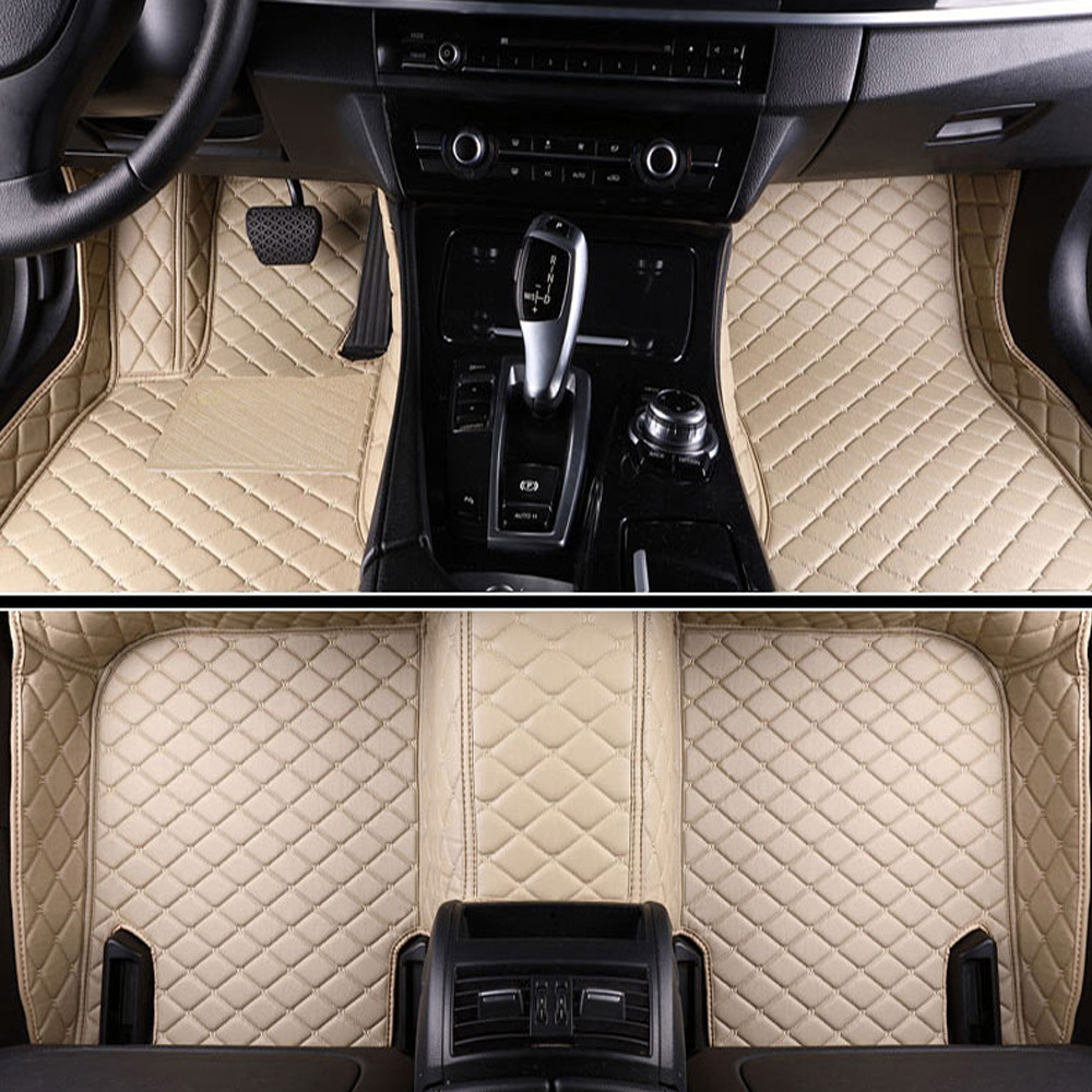 Interior Accessories Car floor mats for Hyundai Elantra 2014 Custom auto foot Pads automobile carpet cover Car Mats