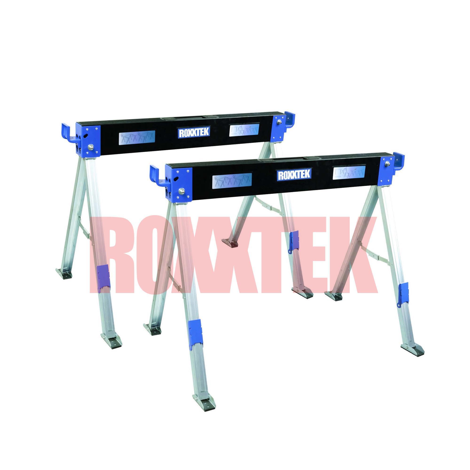 SH007T Folding Sawhorse Portable Foldable Twin Pack