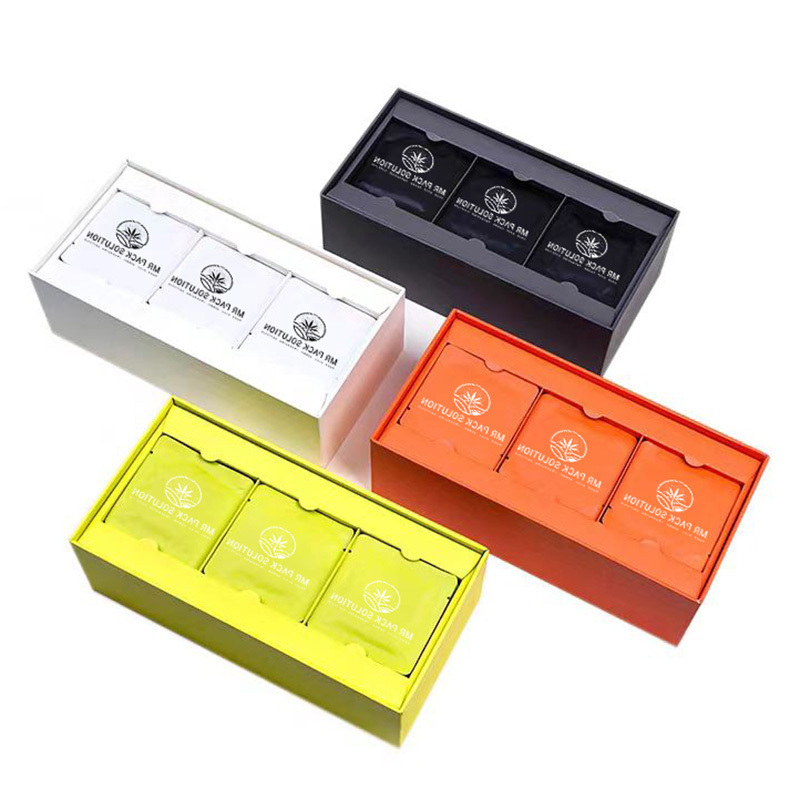 Premium Quality Smell Proof Square Clamshell Edible Stash Box Tin Metal Cans Jar Box with EVA Insert with Display Box