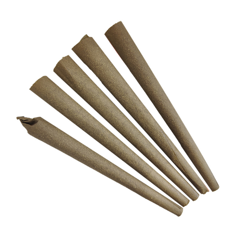 110mm Pre Organic Blunts Cigar Rolling Wrapping Brown Cone Paper Custom Paper Box