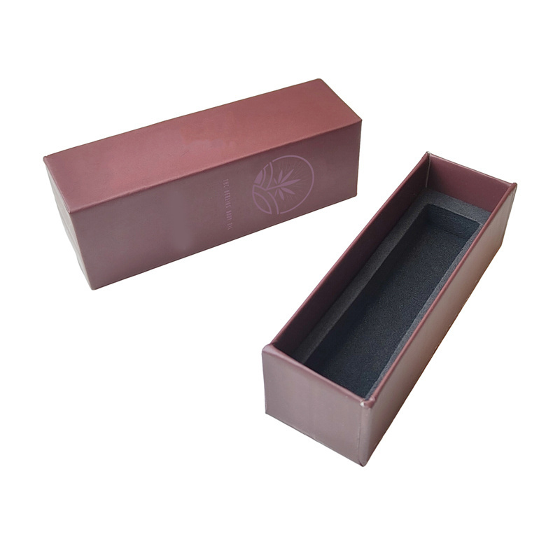 Newest Products Pull Portable Rigid Empty Cartridge Boxes with EVA Insert Cart Packaging