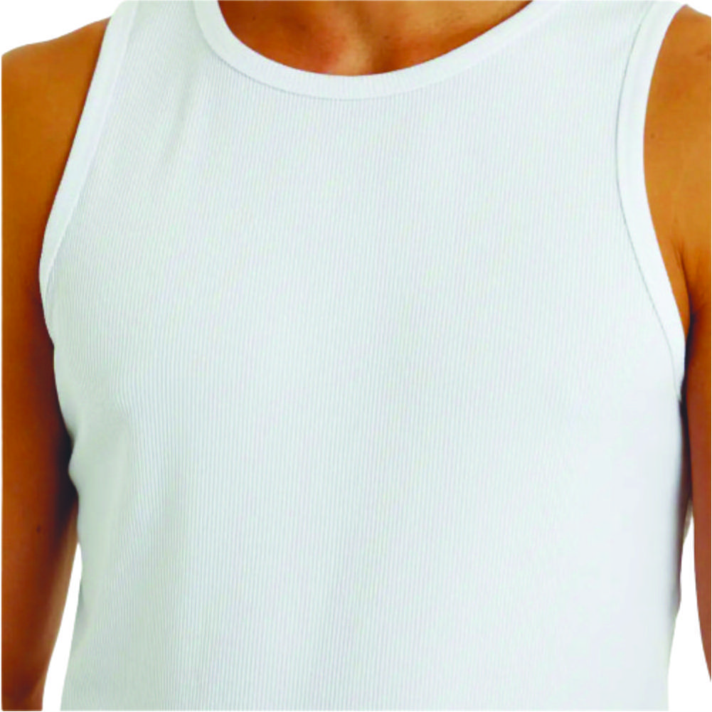 Wholesales Plain Color Customized Logo Men Rib Fabric Spandex Cotton Casual Singlets Men Vest O Neck Men Tank Top