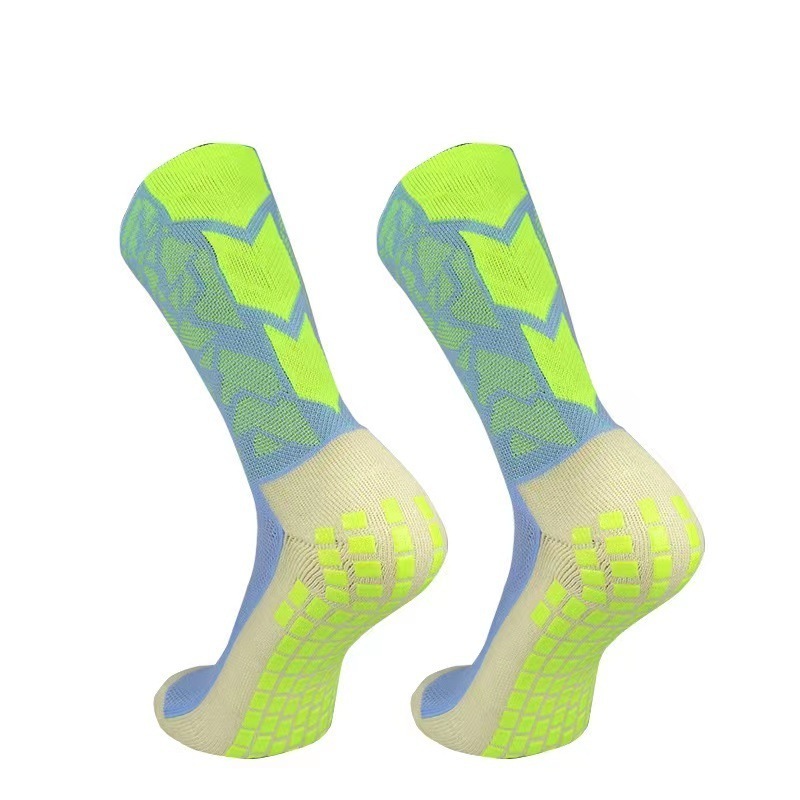 Wholesale Popular Grip Football Socks Custom Anti Slip Outdoor Adult Thickened Short Sport Soccer Socks