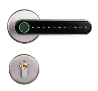 Keyless Entry Smart Lock Front Door Smart Touchscreen Keypad Passcode and Fingerprint Door Lock