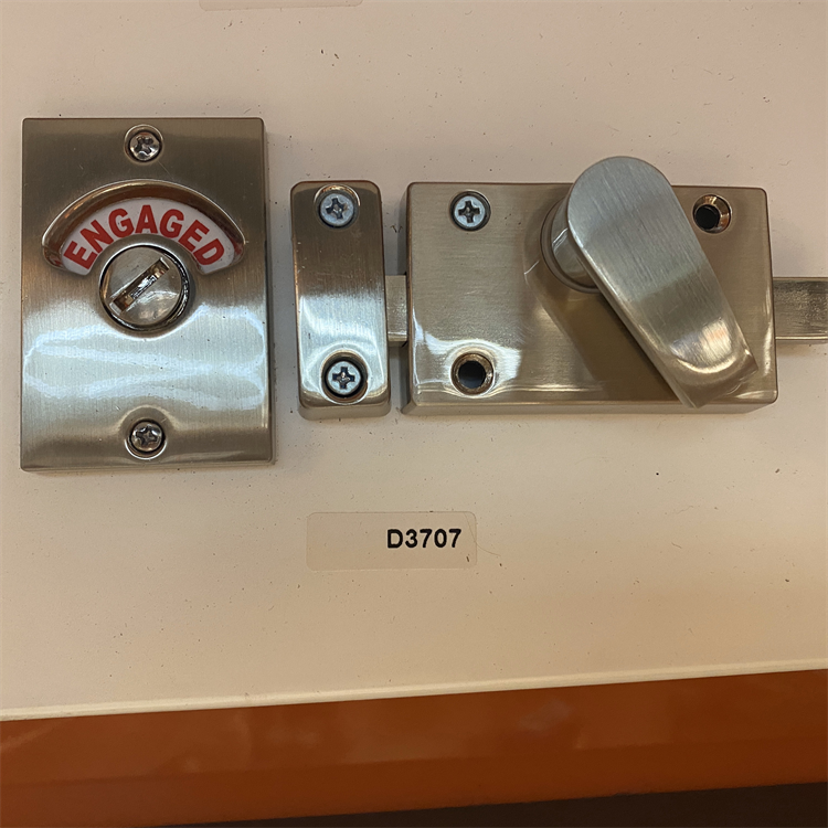 bathroom toilet Door lock  with occupancy indicator