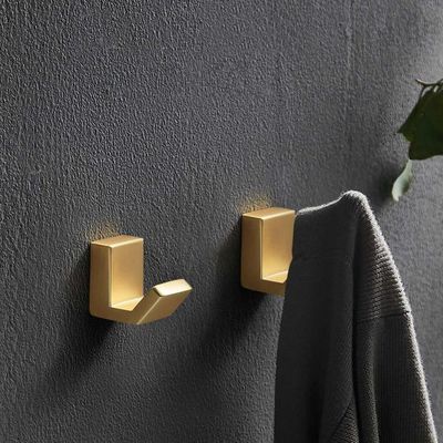 modern gold decorative wall mounted hanger door hook screw hidden coat hook