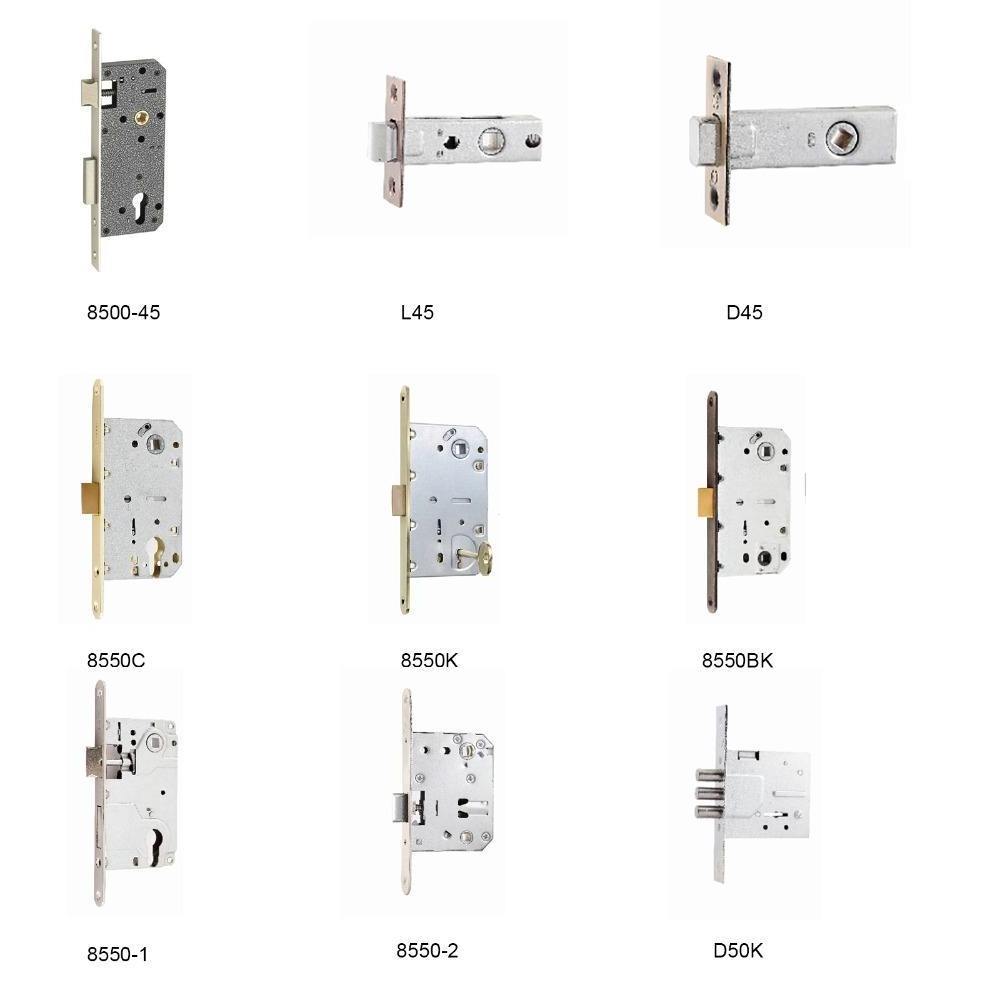 2024 door handle lock security door locks customized size Zinc alloy security mortise door locks