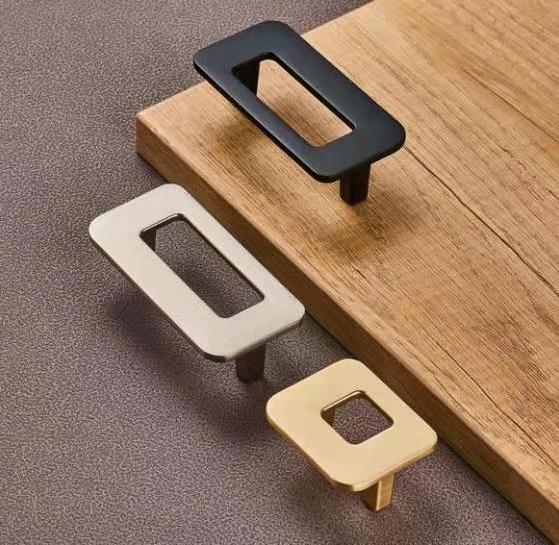 2024 AKADA Hardware Square Dresser Kitchen Wardrobe Door Cabinet Drawer Furniture Handles Pulls Knobs