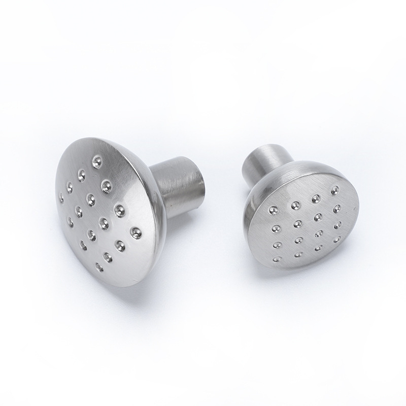 AKADA wholesale cheap kitchen silver cabinet round aluminium door handles knobs for cabinets