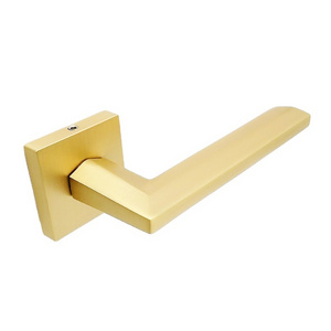 Metal lever handle interior locks golden door lever handles for bedroom door handle