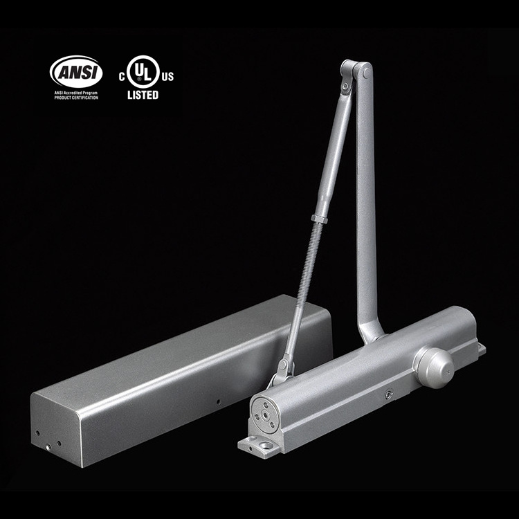 ANSI Fire Rate US Style Door Closer With Parallel Bracket and Cover