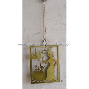 Christmas Decoration Metal Hanging Star Hanging Christmas Decoration Ornaments Wholesale Low Price India Supplier