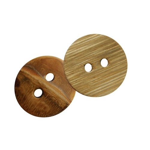 Natural Bamboo Button