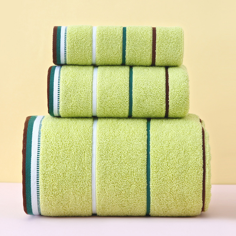 Good Quality Bath Towel Sets 6 Colors Pure Cotton Face Towel Household Soft Absorbent Square Towel