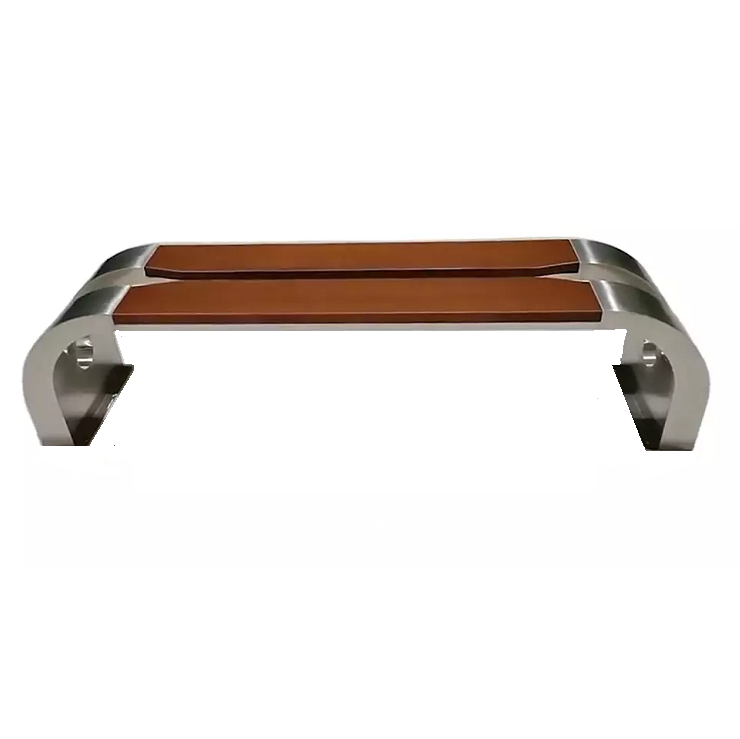 Modern metal outdoor bench backless outdoor bench seat