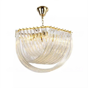 Modern Customized Small Home Decor Round Antique Crystal Chandelier Ceiling Light