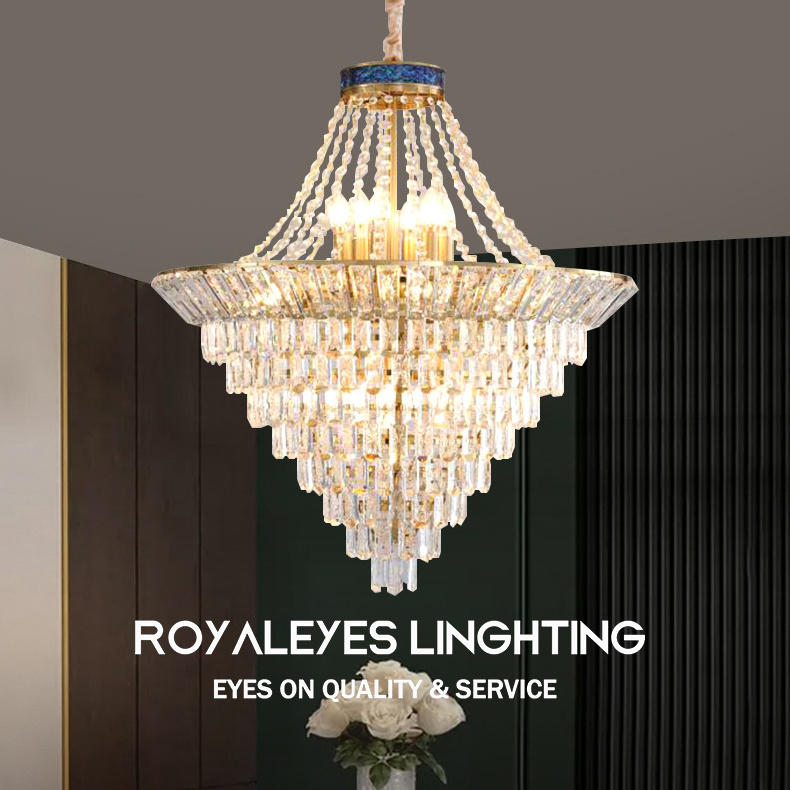 Modern Crystal Led Chandeliers Home Lighting Living Dining Room Decor E14 Ceramics Lamp Holder Suspension Luminaire Hanging