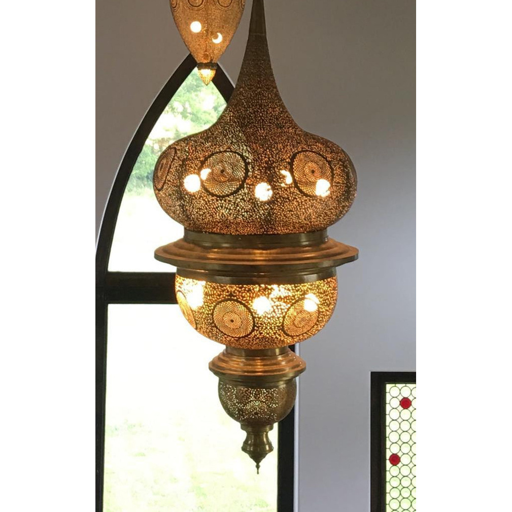 Morocco Lamp Classic Hollow Out Carved Pendant Lights Led G9 Vintage Retro Exotic Hanging Lamp Restaurant Cafe Hotel Stairs Hall