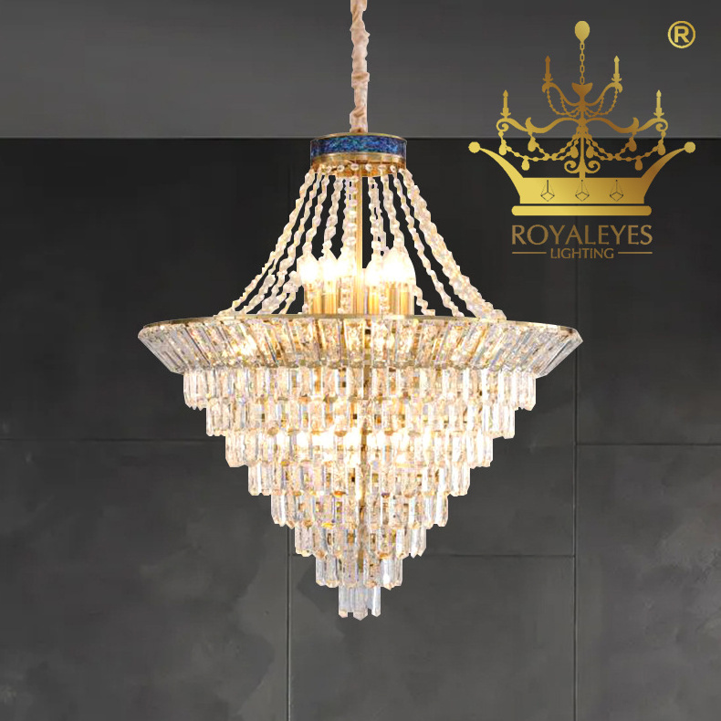 Modern Crystal Led Chandeliers Home Lighting Living Dining Room Decor E14 Ceramics Lamp Holder Suspension Luminaire Hanging