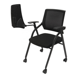 Modern Office School Classroom Training Conference Waiting Room Training Chair With Writing Board