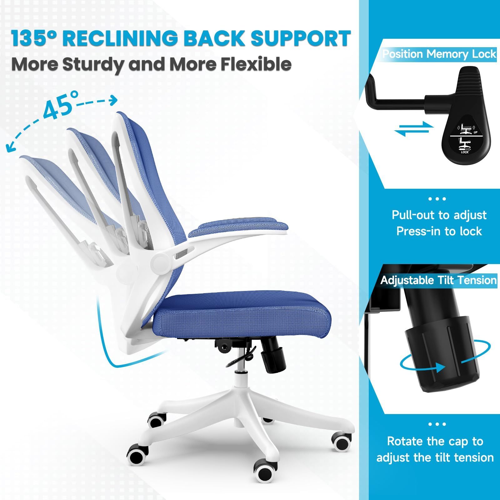 Ergonomic Office Chairs - Comfortable Reception Luxury Leather Nordic Ergonor Office Chairs