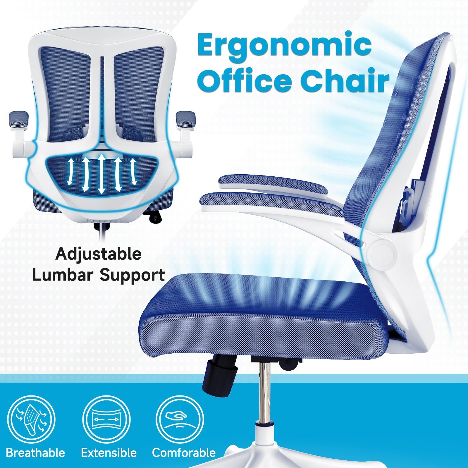 Ergonomic Office Chairs - Comfortable Reception Luxury Leather Nordic Ergonor Office Chairs