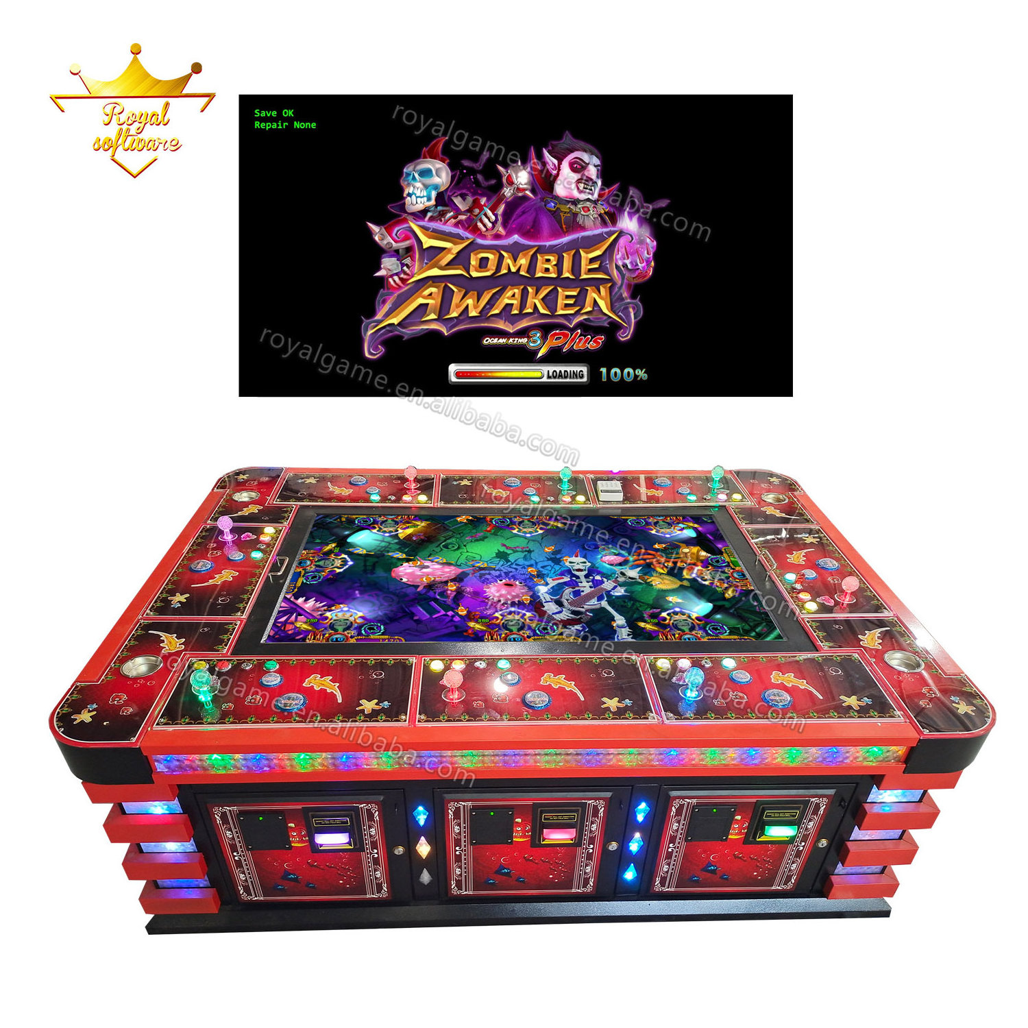 High Quality Skill Fish Game Table Fishing Machine Board Cabinets