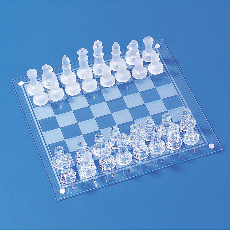 high quality glass Game Chess set