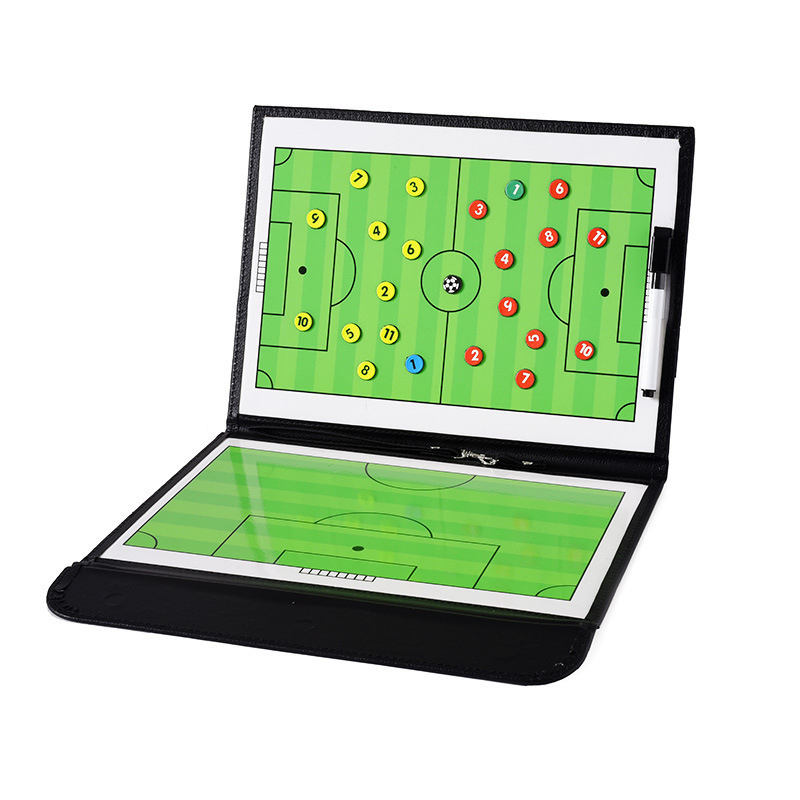 Hot sale magnetic folding portable  football soccer coach tactic board