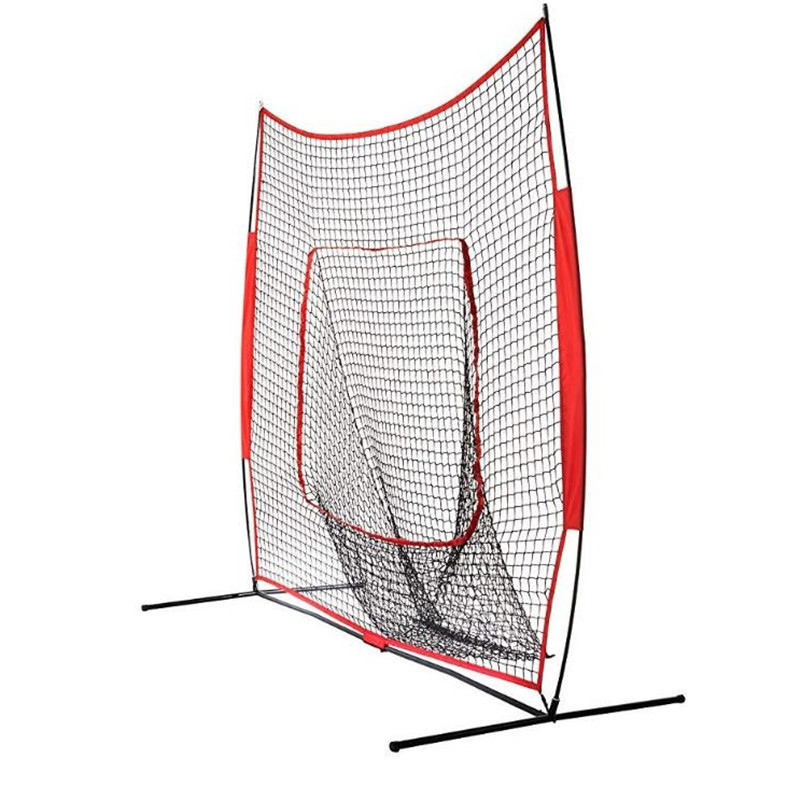 outdoor Baseball practice training hitting net