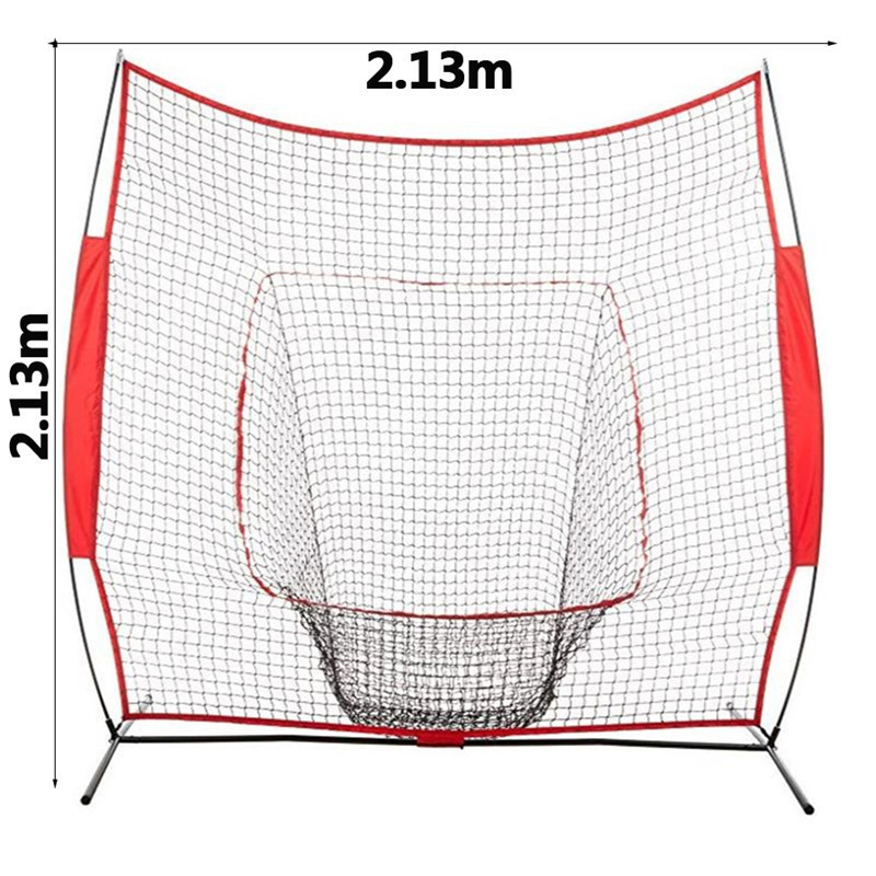 outdoor Baseball practice training hitting net