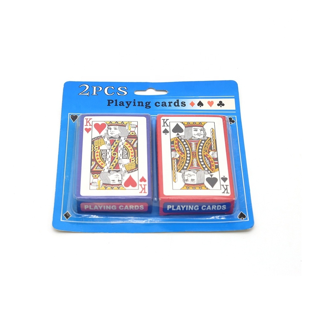 Custom High Quality Custom Poker Games 2pcs Playing Cards Set