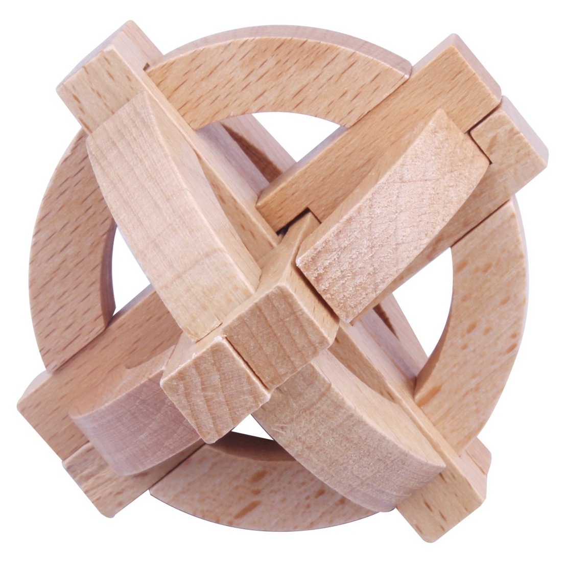 China Luban lock Classic wooden Brain Teaser puzzle 3D toys