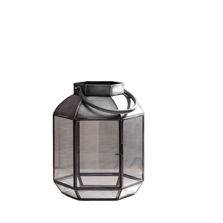 Industrial Quality Round Shaped Base Stainless Steel Tealight Lantern for Home Decoration Modern Design Available Here