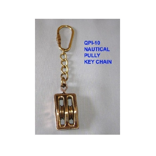 Hot Selling Metal Keyring Wholesale Nautical key chain Highest Quality Brass Nautical Key Holder custom key holder