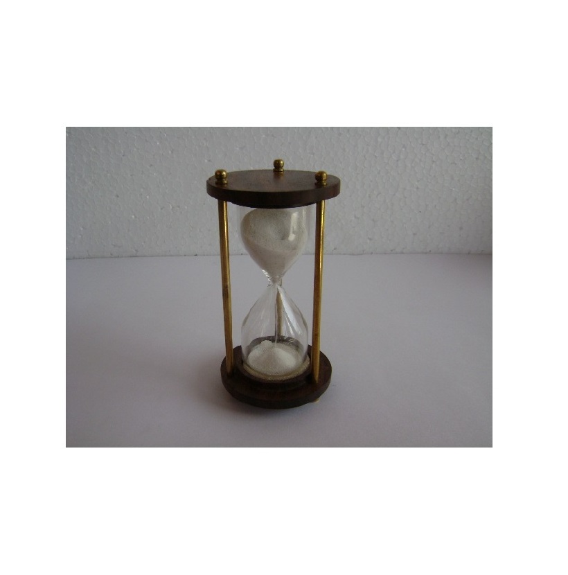 Nautical  hourglass Sand  Brass Timer Home Decorations 60 Minute Hourglass Sandglass Sand Timer