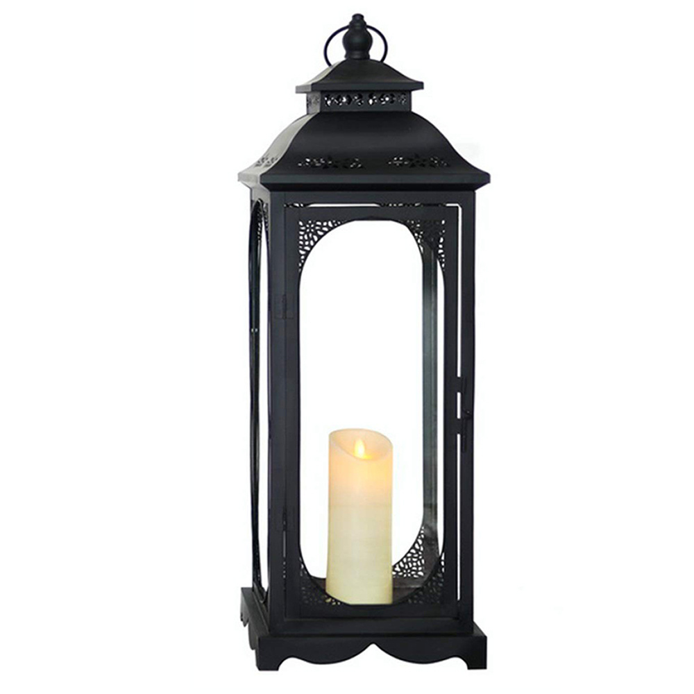 Industrial Quality Round Shaped Base Stainless Steel Tealight Lantern for Home Decoration Modern Design Available Here