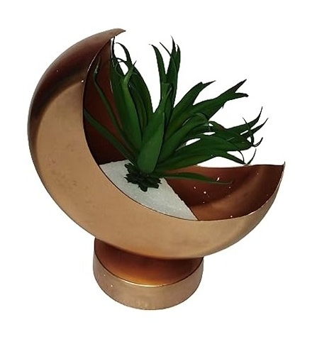 Standard Planters Royal Shiny Gold Finishing Floor Decorative Planters Outdoor And Indoor And Floor Decor Metal