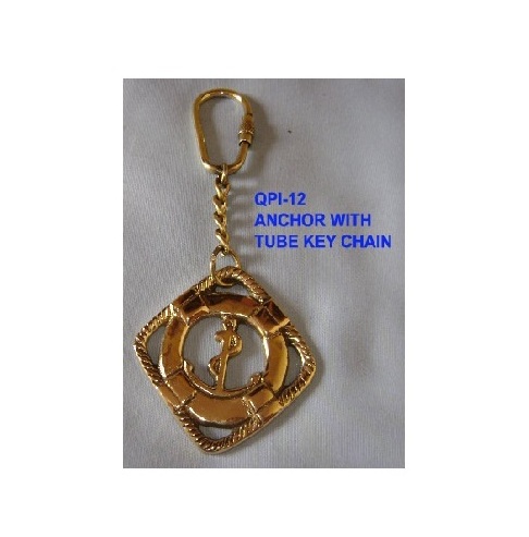 Hot Selling Metal Keyring Wholesale Nautical key chain Highest Quality Brass Nautical Key Holder custom key holder