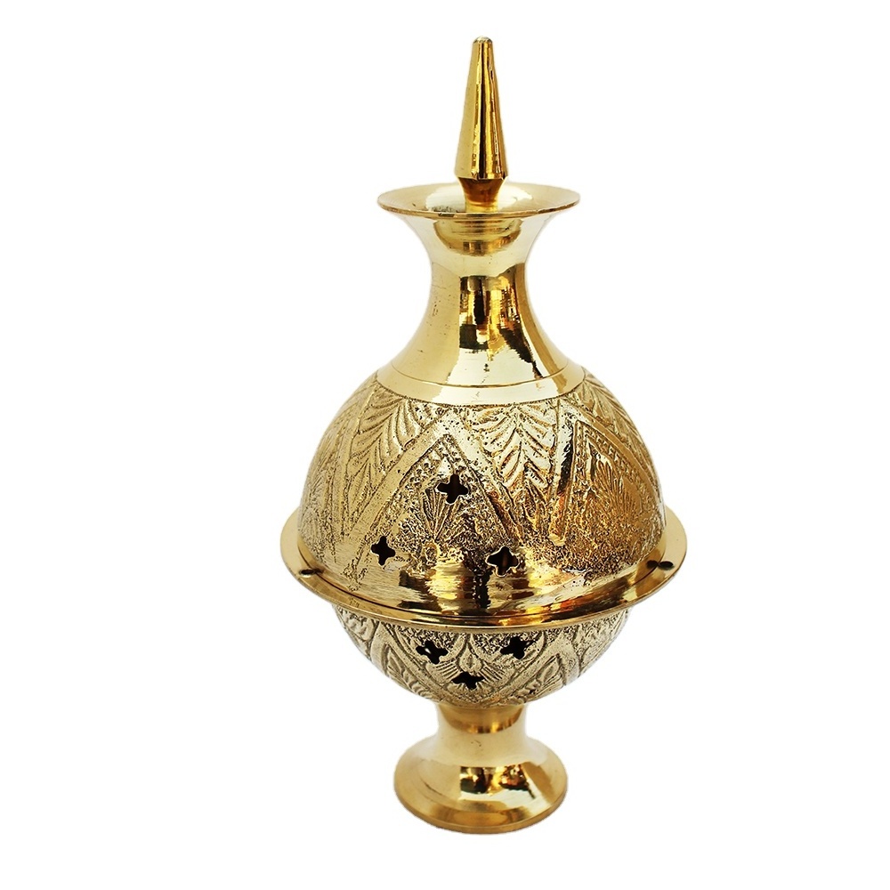 Wholesale metal incense Burner Wholesale Incense Burner Customized Brass Incense Resin Burner hot selling