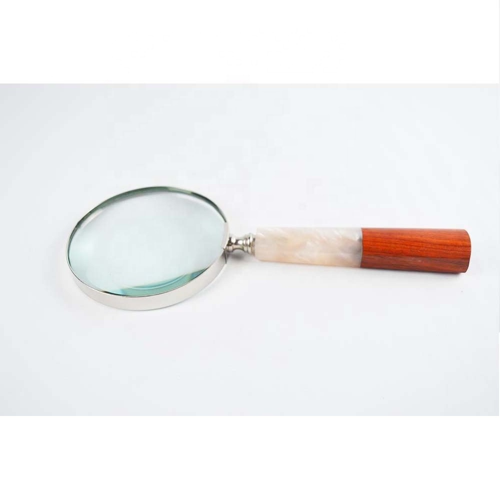 Brass Knob With Wooden Handle Magnifying Glass Other Styles Wooden Handle Reading Magnifying Glass Wood Handle Magnifying Glass