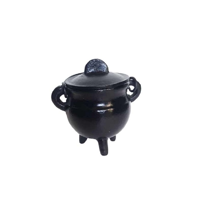 Fresh Arrival wholesale cast iron cauldron mugs halloween witch cauldron kettle magic mixies magical misting cauldron