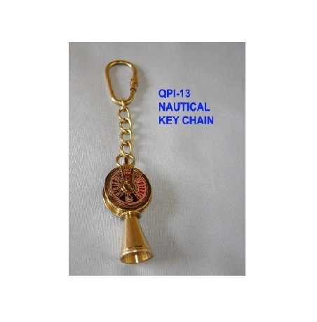 Hot Selling Metal Keyring Wholesale Nautical key chain Highest Quality Brass Nautical Key Holder custom key holder